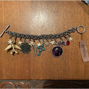 NWT vintage Lucky Brand charm bracelet